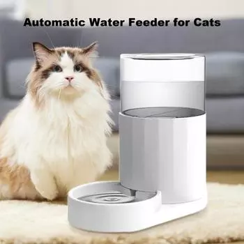 1,2 л автоматический поилка для домашних животных, безопасный диспенсер для воды с герметичным нескользящим основанием, прозрачный фонтанчик для воды для домашних животных для кошек, маленьких собак