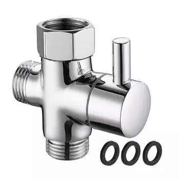 1/2 латунный Т-образный адаптер для биде, унитаз с распылителем и запорным клапаном, ручная насадка для биде 1/2 inch