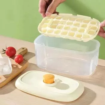 1/2 Layer Quick-freeze Ice Block Mould Quick Demould Ice Block Tray Large Storage Ice Block Box Home Party Bar Kitchen Gadget