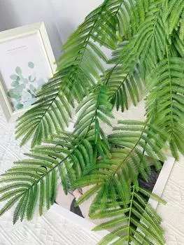 1,2 м искусственная персидская трава, искусственная висячая зеленая персидская трава, искусственное висячее растение для дома, комнаты, стены, сада, патио, свадьба, подоконник, декор для крыльца зелёный