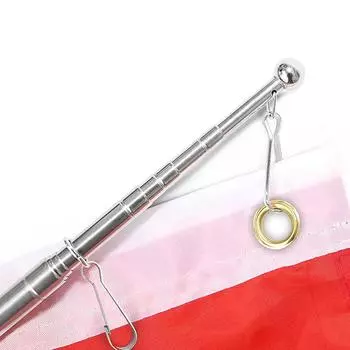 1,2 метра флагшток из нержавеющей стали выдвижной телескопический указатель портативный флагшток развевающийся флагшток учебный класс указатель зелёный