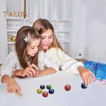 1/2 набора геометрических кубиков, корейская игра, тренировка координации рук и глаз, красочная игра в ловлю камней, портативная дорожная игра для детей и взрослых, ночная вечеринка, игрушка в игральных костях 1pc A