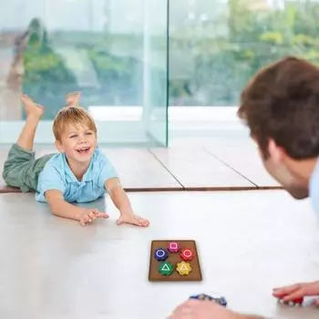 1/2 набора, корейская традиционная игра по ловле камней, тренировка координации рук и глаз, для детей, взрослых, семейных вечеринок, геометрические игрушки для ловли камешков 1pc A