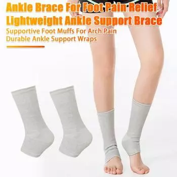 1/2 пары бамбуковых носков для ног, компрессионные носки для облегчения боли в ногах 1Pair