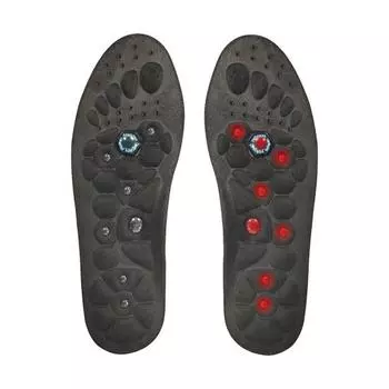 1/2 пары магнитных акупрессурных стелек для ног для мужчин и женщин, гелевые комфортные вставки для обуви с магнитами для ног, стельки с поддержкой свода стопы для снятия усталости ног S 1Pair