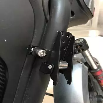 1/2 пары металлических подножек для мотоцикла, складные черные подножки для пассажира мотоцикла, складные подножки для ретро-мотоцикла