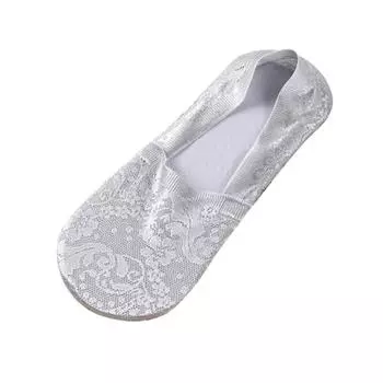 1/2 пары модных женских летних носков для девочек, стильные кружевные цветочные носки, непромокаемые, невидимые, до щиколотки, сексуальные носки, тапочки