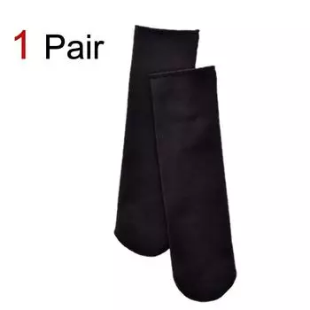 1/2 пары женских носков на толстой подкладке Snowfield, классические однотонные, антипиллинговые, теплые, впитывающие пот, повседневные носки One Size