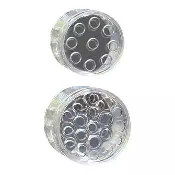 1/2 Pcs Spiral Stem Holder DIY Bouquet Floral Arranger Plastic Bouquet Twister Flower Arrangement Holder for Vase