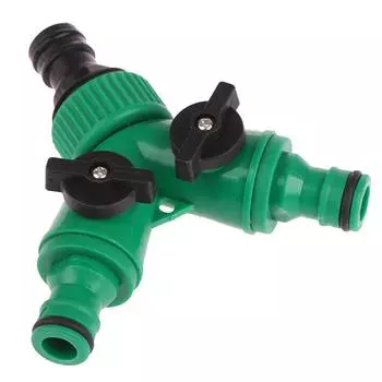 1/2 садовый ирригационный Y-образный пластиковый разветвитель контроллер полива переключатель