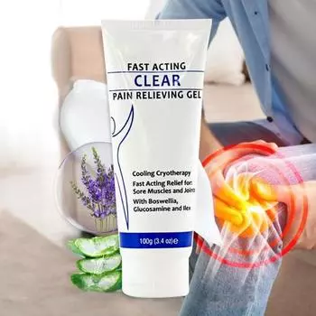 1/2 шт 100 г крем для ухода за суставами спортивный успокаивающий охлаждающий гель с ментолом ладан быстродействующий впитывающий гель для снятия боли у мужчин и женщин 1pc