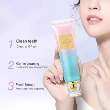 1/2 шт., 100 г, отбеливание зубов, никотинамидная зубная паста для мужчин и женщин, неприятный запах изо рта, удаление пятен, уход за деснами, глубокая чистка, осветляющая зубная паста 1pc