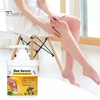 1/2 шт 100 г пчелиного яда, бальзам для суставов, натуральный, для облегчения боли в поясничном отделе позвоночника, ногах, коленях, плечах, шее, массажный уход, лечение артрита, успокаивающий крем 1pc