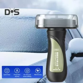 1/2 шт. 100 мл средство для таяния снега для автомобилей и домов точка замерзания тает лед за 3 секунды морозный спрей портативный очиститель льда стеклоочиститель для автомобиля и дома очиститель снега 1pc