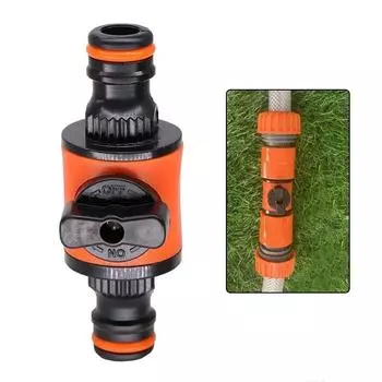 1/2 шт. 2 шт. садовый шланг, кран, запорный клапан, фитинг, разъем для полива и орошения 2P cs