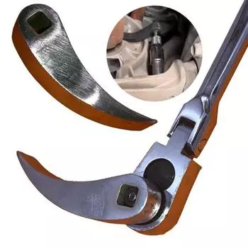 1/2 шт. Адаптер для лома, инструменты, гаечный ключ с открытым зевом, компактная конструкция, регулируемая угловая головка, широко 1pc оранжевый