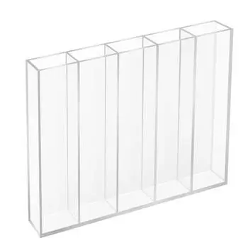 1/2 шт. Акриловый держатель для соломинок Прозрачный дизайн Легко чистится Самоклеящийся Многоразовый органайзер для соломинок Кухонные аксессуары 1pc