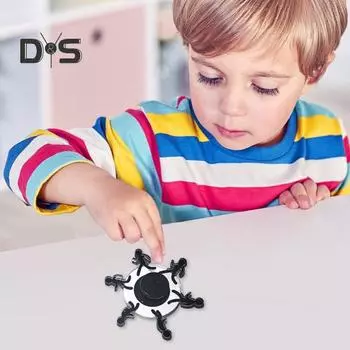 1/2 шт. Бегущий человечек-спиннер игрушка снятие стресса тревога визуальная иллюзия бегущий человек вращающаяся игрушка дети подростки взрослые палец гироскоп 2pcs