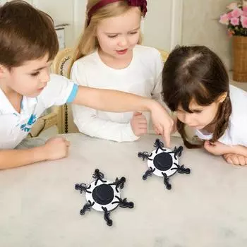 1/2 шт. Бегущий человечек-спиннер игрушка снятие стресса тревога визуальная иллюзия бегущий человек вращающаяся игрушка дети подростки взрослые палец гироскоп 1pc