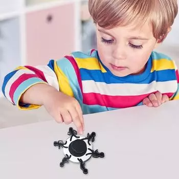 1/2 шт. Бегущий человечек-спиннер игрушка снятие стресса тревога визуальная иллюзия бегущий человек вращающаяся игрушка дети подростки взрослые палец гироскоп 1pc