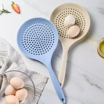 1/2 шт. Большие ложки-дуршлаги, сливные совок, термостойкие, с длинной ручкой, сита, сита для еды, макаронных изделий, дуршлаги, кухонные фильтры, гаджеты
