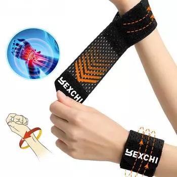 1/2 шт. браслет на запястье, регулируемая поддержка запястья, ремни для фитнеса, тяжелой атлетики, обертывания для облегчения боли на запястье, очень эластичные