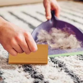 1/2 шт. бритва для домашних животных, эргономичный дизайн, инструмент для удаления шерсти у собак, простой в использовании скребок, очиститель для разных поверхностей, аксессуар для ухода за домашними животными 1pc оранжевый