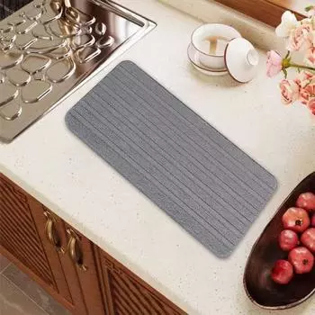 1/2 шт., быстросохнущий поднос для раковины, органайзер, коврик для диатомовой грязи, эко-стильный камень, держатель для губки, ванная комната, кухня, диспенсер для щеток для мыла, стойка 1pc