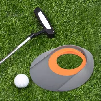 1/2 шт., чашка для гольфа, двухцветная клюшка для гольфа, тренировочный тренажер для мужчин и женщин, тренировочное пособие для гольфа в помещении и на открытом воздухе, аксессуары для гольфа 1pc