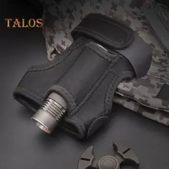 1/2 шт. Чехлы для фонариков на запястье, износостойкие, регулируемые, универсальные, утолщенные, держатели для фонариков для дайвинга 1pc