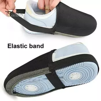 1/2 шт. чехлы для носков велосипедной обуви, противоскользящие силиконовые эластичные зимние термозащитные полуботинки, ветрозащитные защитные бахилы для велоспорта S 1pc