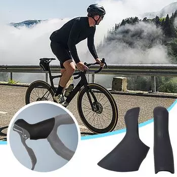 1/2 шт., чехол для рычага переключения передач для шоссейного велосипеда, чехол для рычага переключения передач, силиконовый чехол для рычага переключения передач, 7/8/9/10/11/12 S, аксессуары для велоспорта