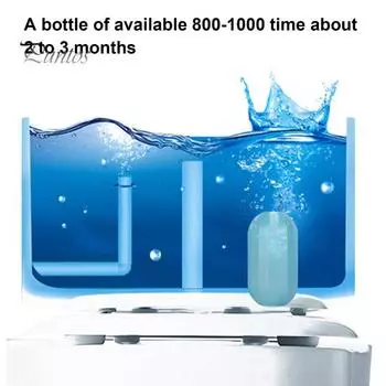 1/2 шт. Чистящее средство для туалета, автоматическое растворение, длительный результат, чистый аромат, простая в использовании жидкость для чистки туалета A