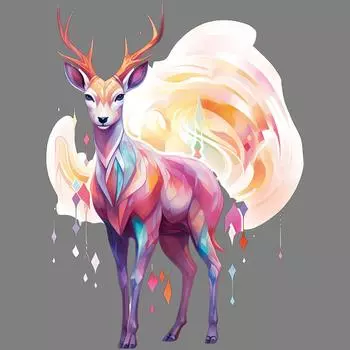 1/2 шт., цветная наклейка с утюгом в виде оленя, светлый фон, реалистичная нашивка для передачи тепла в виде животных, для сумок-наволочек