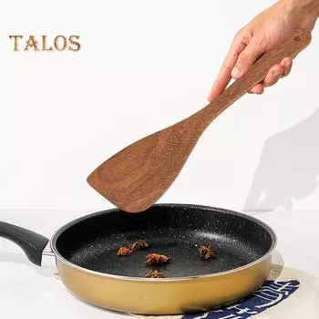 1/2 шт. Деревянные квадратные и диагональные лопатки для приготовления и помешивания, термостойкие кухонные инструменты для смешивания, гриля, подвесного хранения A