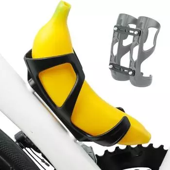 1/2 шт. держатель для банана для велосипеда универсальный MTB шоссейный горный велосипед банан клетка велосипедное крепление для фруктов стойка аксессуары для велосипеда 1pc