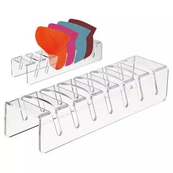 1/2 шт. держатель для бейсбольной кепки большой емкости противоскользящий устойчивый акриловый компактный устойчивый к трещинам настольный держатель для хранения кепки витрина для магазина одежды ковбой D