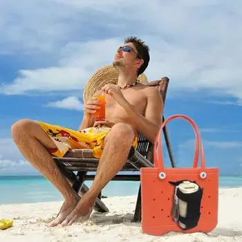 1/2 шт. держатель для бутылки с водой для сумок Bogg, надежное соединение ремня, регулируемая прочная нейлоновая стойка, держите бутылки под рукой с подставкой-органайзером для большой сумки 1pc