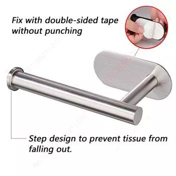 1/2 шт. держатель для кухонных бумажных полотенец держатель для туалетной бумаги клейкая стойка для салфеток диспенсер для салфеток шкаф для хранения аксессуары для ванной комнаты