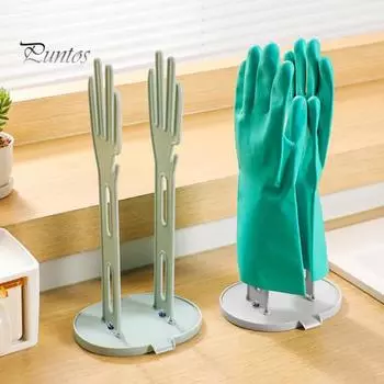 1/2 шт., держатель для кухонных перчаток, сушилка для варежек с устойчивым основанием, простая установка, органайзер для сушки полотенец, подставка для вешалки на раковину синий