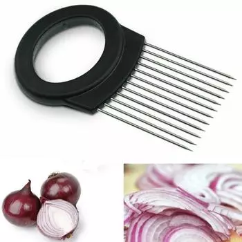 1/2 шт. держатель для лука из нержавеющей стали с подставкой для мыла, средство для удаления запаха для рук, овощерезка, размягчитель мяса, безопасный кухонный инструмент для лука 1pc