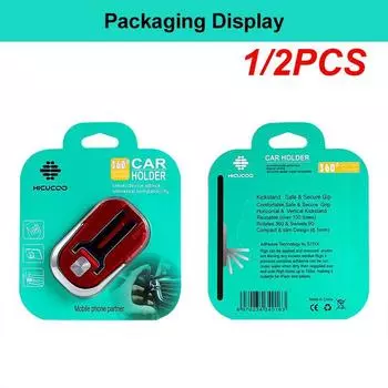 1/2 шт. держатель для телефона с кольцом для пальцев, вращающийся на 360°, подставка для мобильного телефона, универсальная магнитная металлическая пластина, тонкое извлечение карт