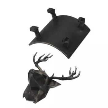 1/2 шт. Держатель для туалетной бумаги в виде оленя, Подставка для салфеток, Легко установить, Декоративный диспенсер для рулонов туалетной бумаги, Кухонные украшения 1pc