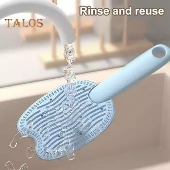 1/2 шт. двухсторонняя щетка для шерсти домашних животных, массажная щетка для собак, кошек, щенков, котят, расческа для удаления спутанной шерсти, инструмент для ухода за домашними животными 1pc розовый