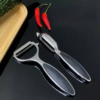 1/2 шт. Фруктовый нож Kirsite из нержавеющей стали, многофункциональный нож для очистки картофеля, моркови, огурцов, терка, бытовой кухонный гаджет