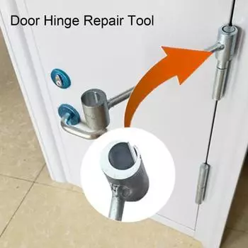 1/2 шт. гаечный ключ для регулировки зазора петли, двухсторонний гаечный ключ для дверных петель, портативный, тяжелый A