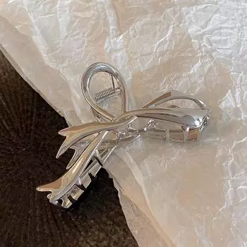 1/2 шт. геометрические металлические банты для волос для женщин, золотые, серебряные, черные, банты, заколки для волос, толстые, тонкие, аксессуары для волос, зажим-краб