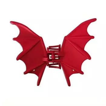 1/2 шт. Готический стиль Заколка для волос в виде летучей мыши Жуткий готический летучие мыши крылья заколка для волос женская 1pc красный