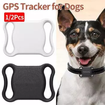 1/2 шт. GPS-трекер для собак, GPS-трекер местоположения домашних животных, совместимый с Bluetooth, локатор в режиме реального времени, глобальное местоположение, приложение для отслеживания