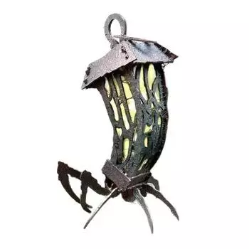 1/2 шт. Хэллоуин Подсвечник-паук Готический Винтажный Металлический Подсвечник-фонарь в виде паука Украшение для дома, офиса, рабочего стола 1pc